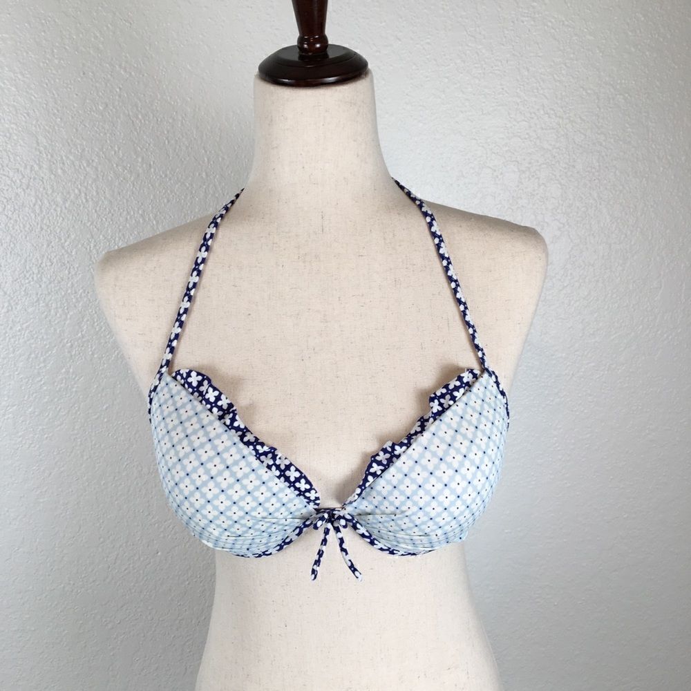 Victoria’s Secret floral string bikini top 34C‎
